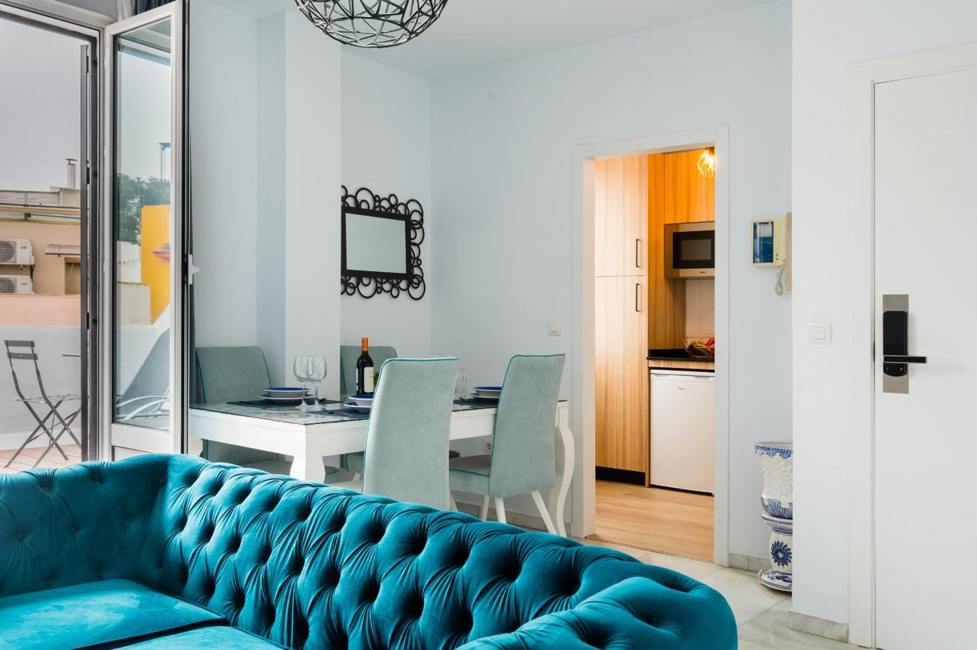 Apartamentos Cruz De San Andres Sevilla Zimmer foto