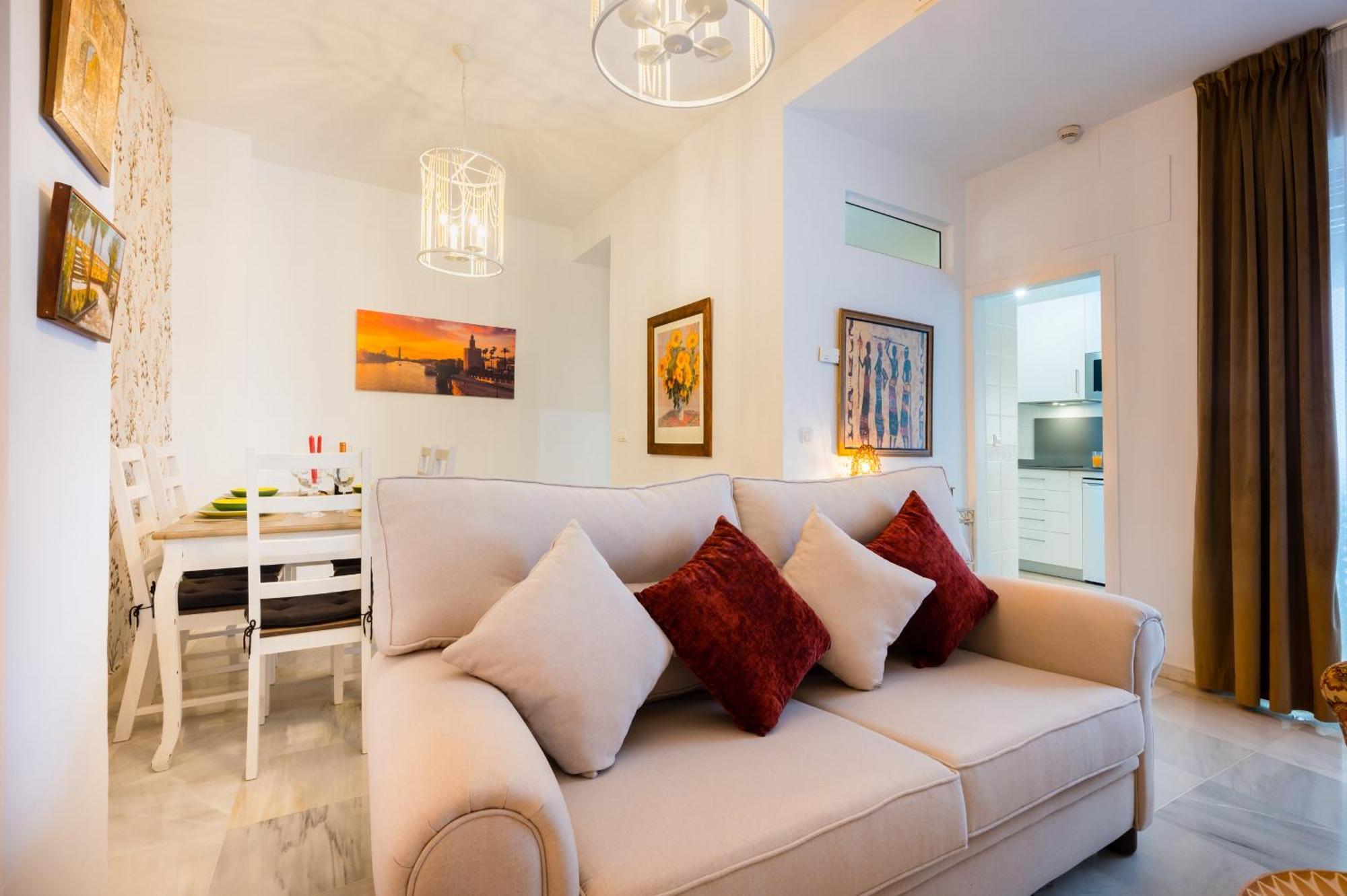 Apartamentos Cruz De San Andres Sevilla Zimmer foto